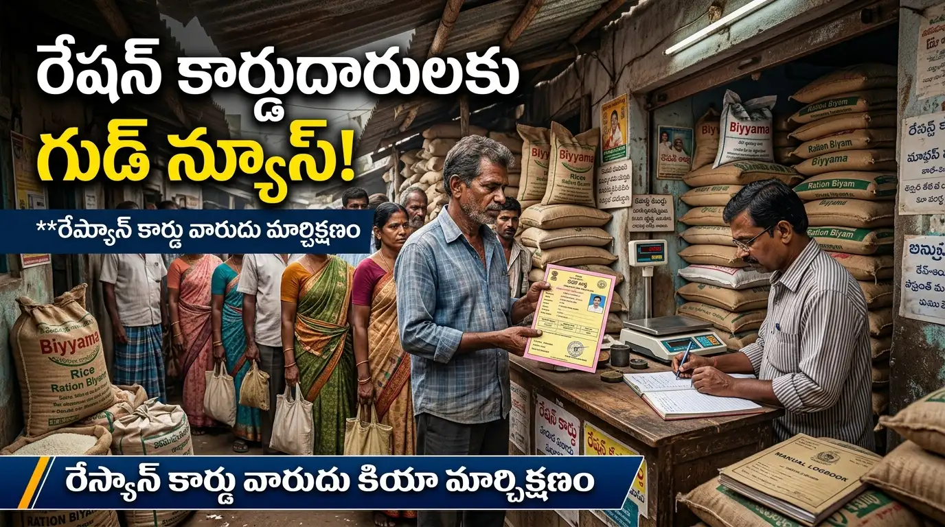 ration card update India,